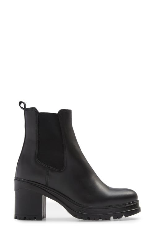 La Canadienne Paxton Waterproof Platform Chelsea Boot In Animal Print