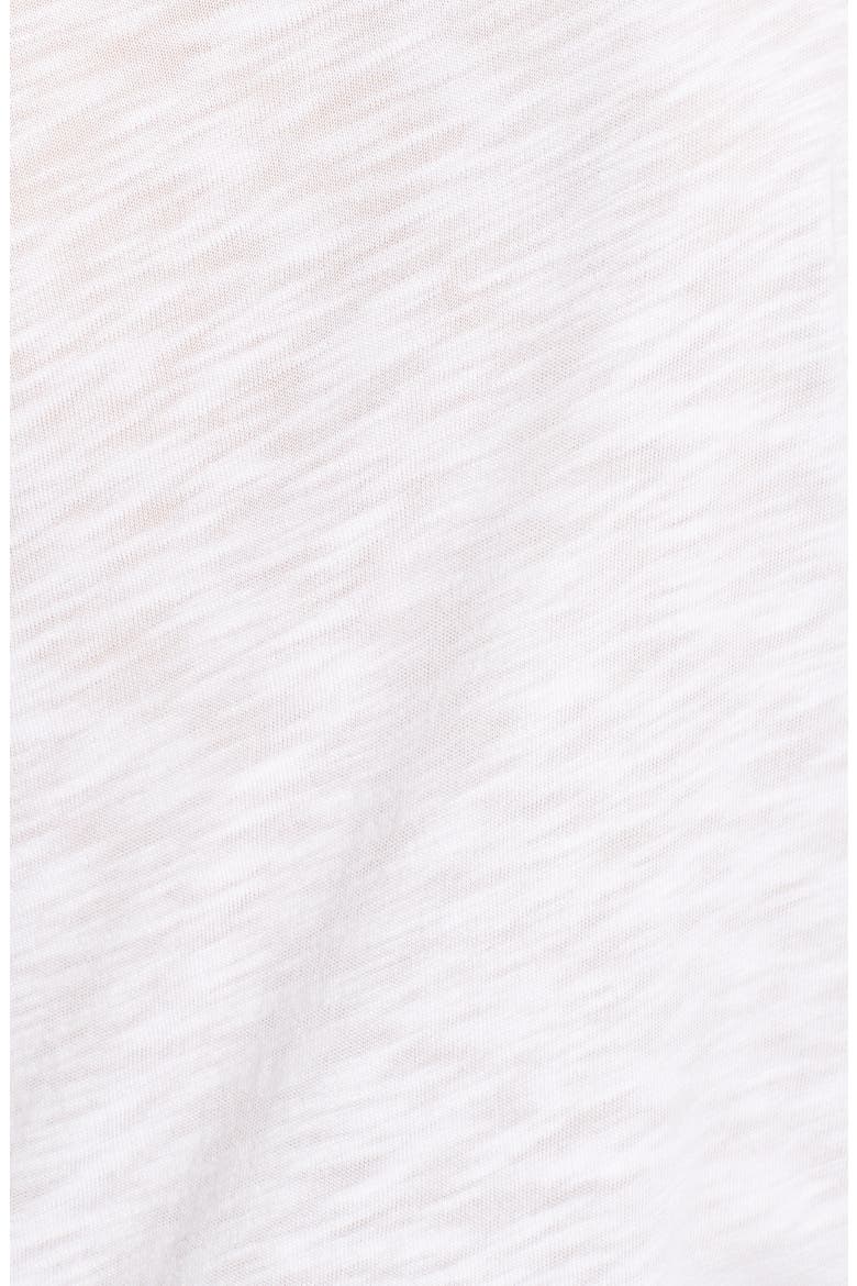 Slub Crewneck Tee, Alternate, color, WHITE