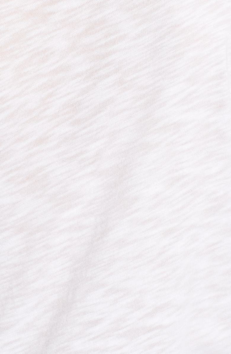 Splendid Slub Crewneck Tee, Alternate, color, White