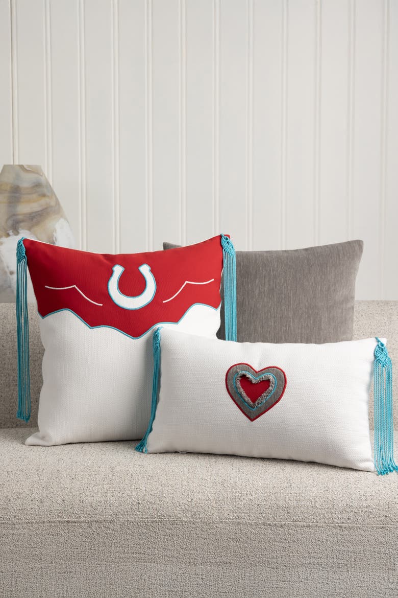 Luxe Velour Plush Chenille Indoor & Outdoor Woven Accent Pillow, Alternate, color, Charcoal
