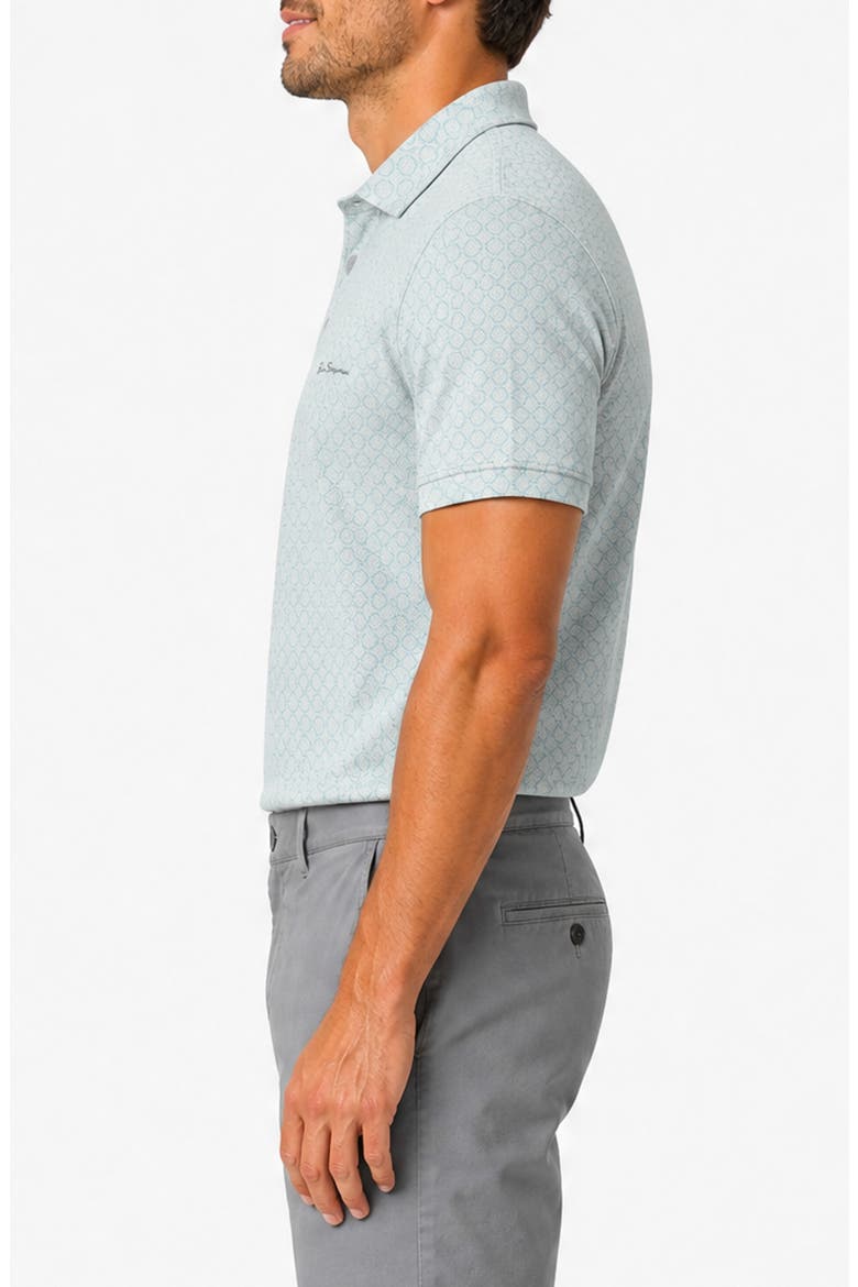 Performance Stipple Spot Tech Jersey Polo, Alternate, color, LIGHT GREY