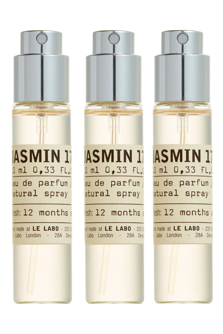 Jasmin 17 Eau de Parfum Travel Tube Refill Trio, Alternate, color, NO COLOR