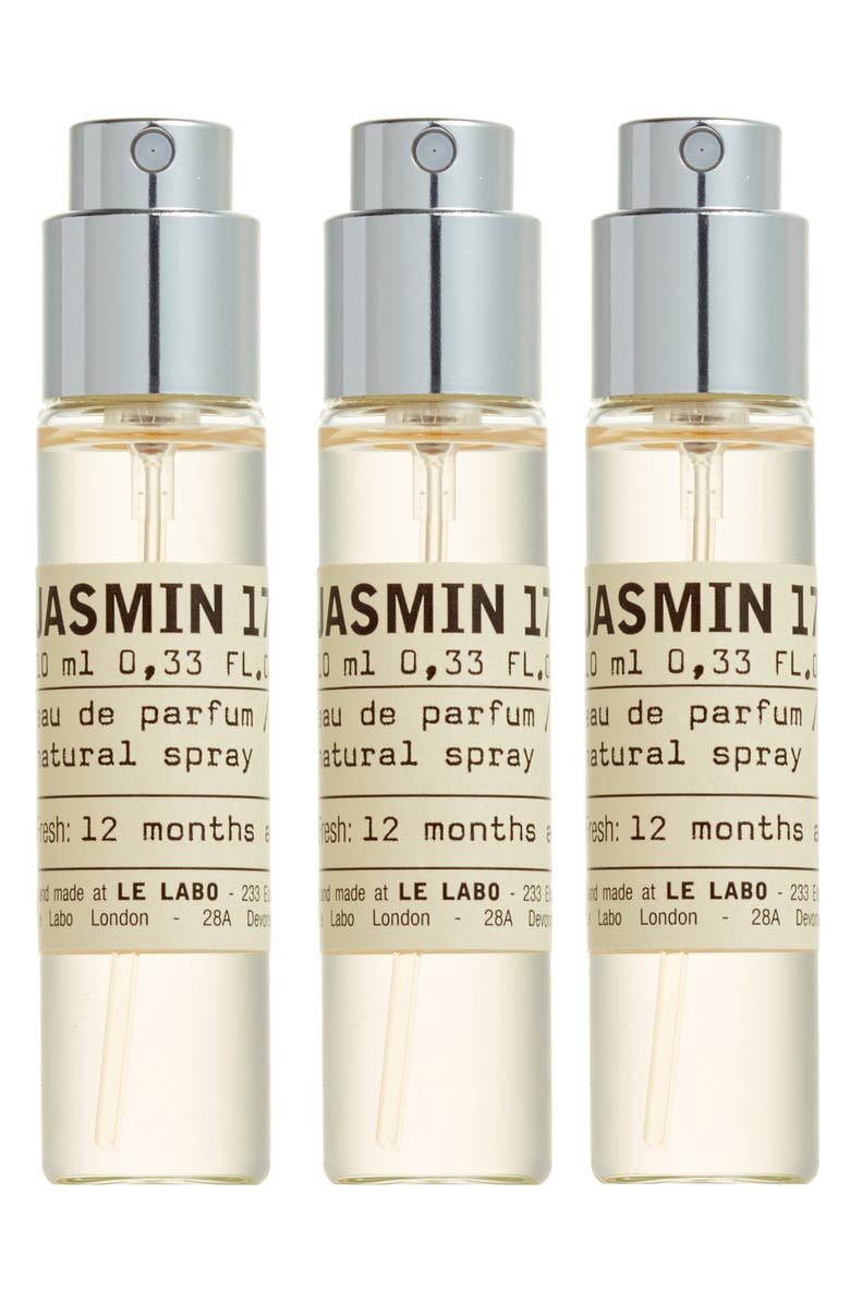 Le Labo Jasmin 17 Eau de Parfum Travel Tube Refill Trio, Alternate, color,