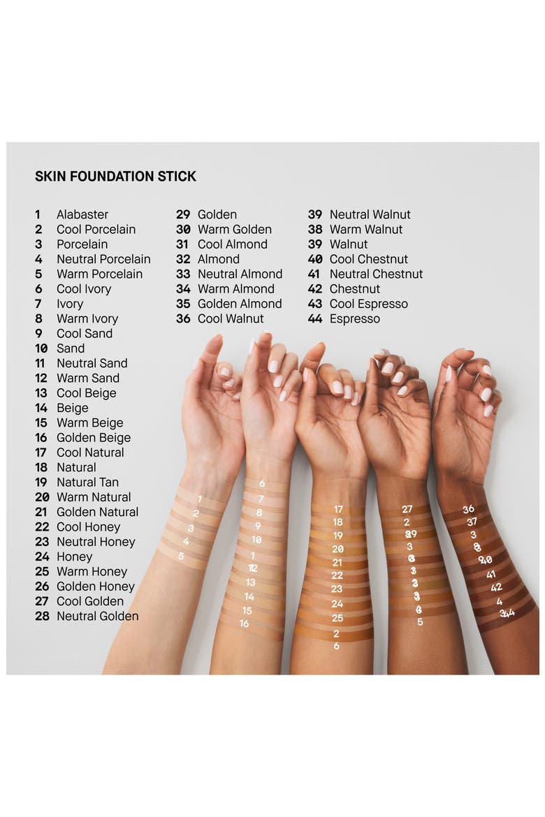 Waterproof Skin Foundation Stick, Alternate, color, WARM PORCELAIN
