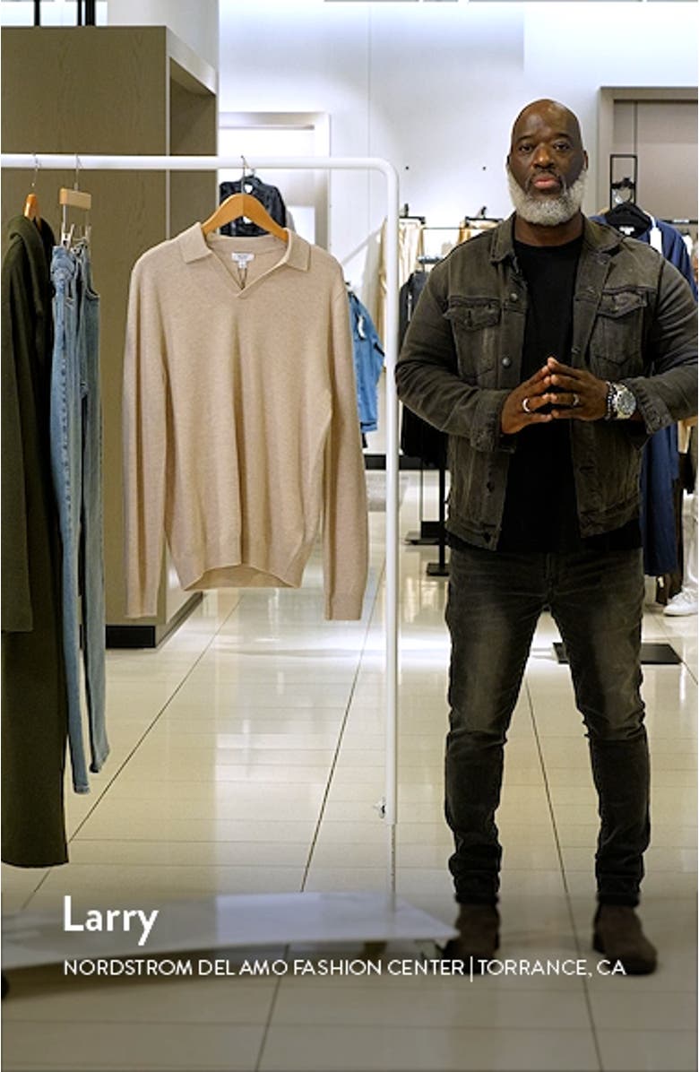 Swifts Johnny Collar Wool Sweater, sales video thumbnail