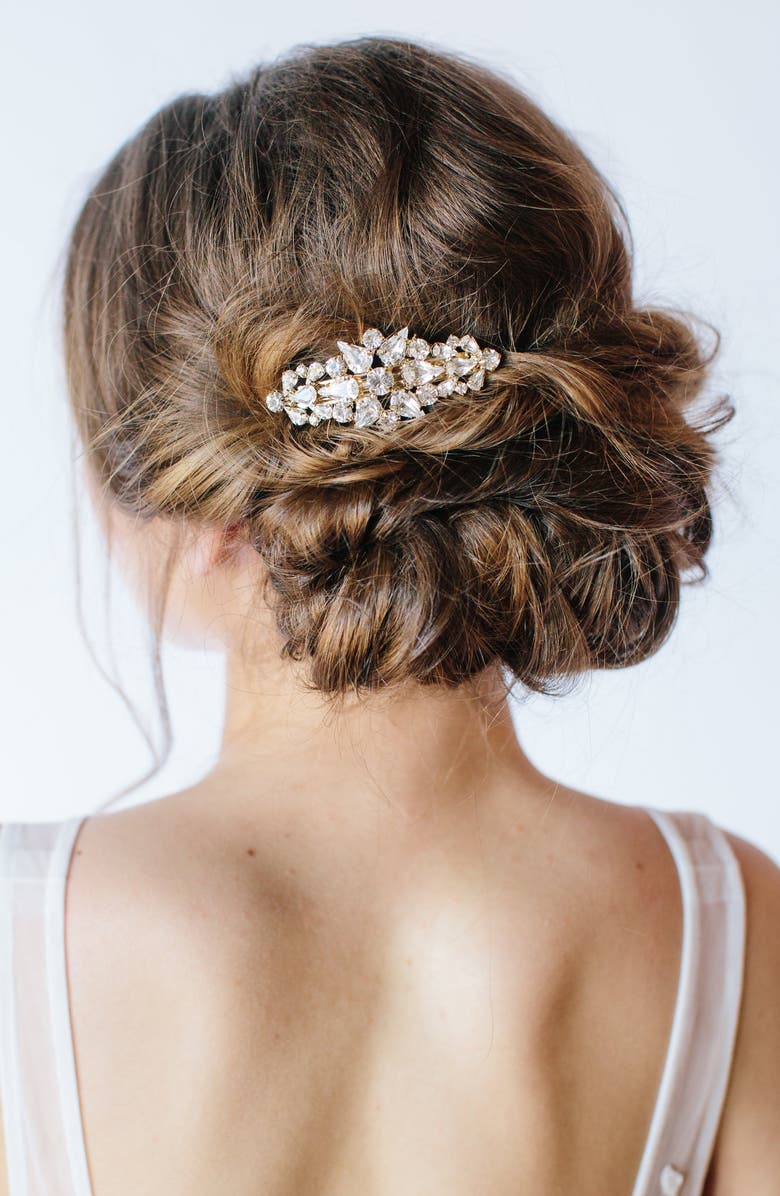 Untamed Petals by Amanda Judge Posie Barrette, Alternate, color,