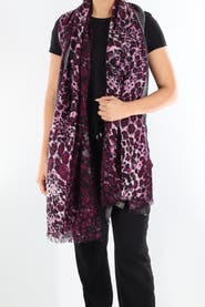 La Fiorentina Animal Print Scarf