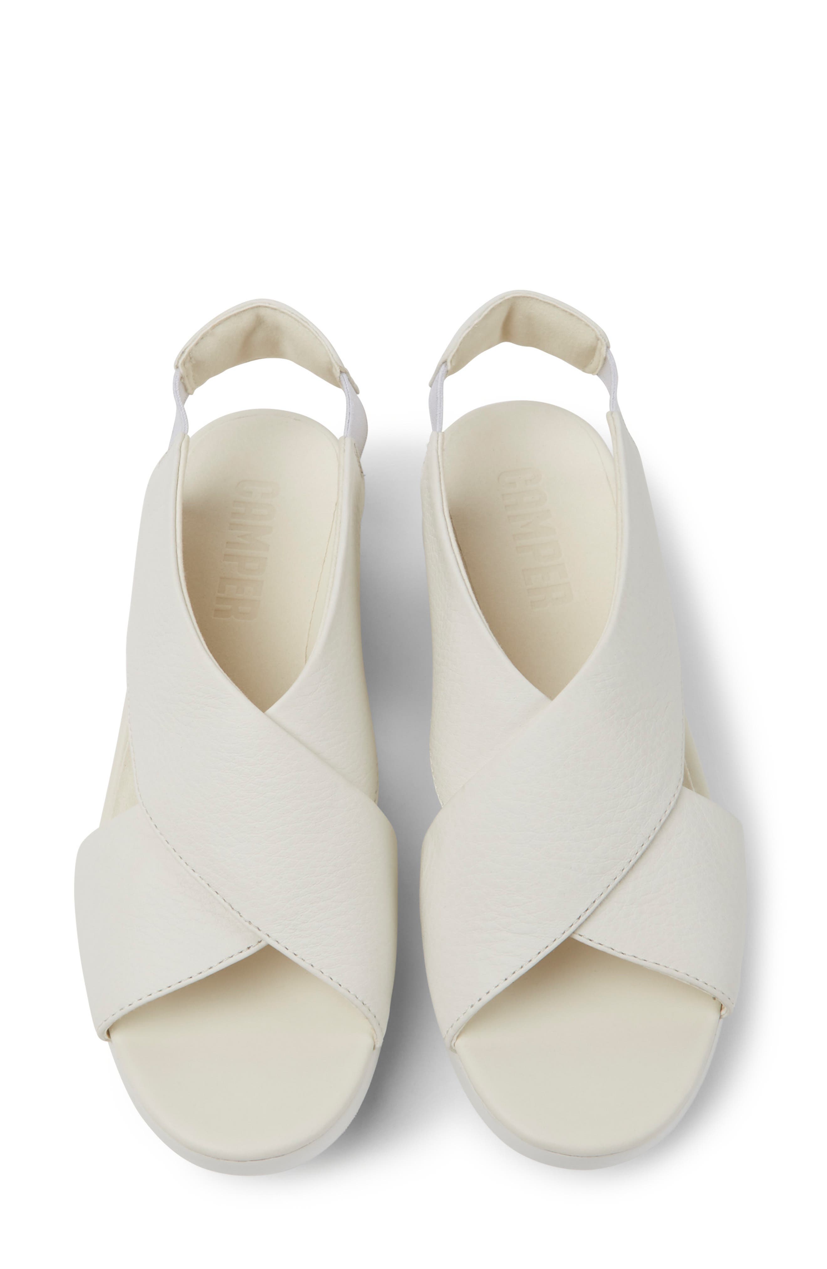 Camper Balloon Slingback Wedge Sandal, Alternate, color, 