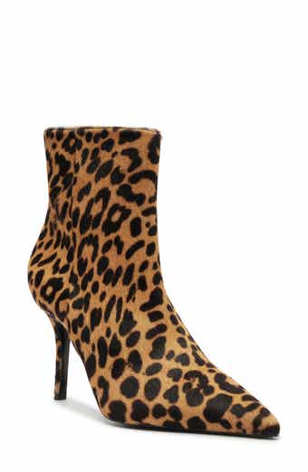 AZALEA WANG Chandra Leopard Pattern Bootie Women Nordstrom