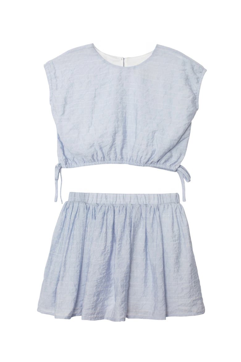 Girlypop Two Piece Set Blue, Main, color, Blue