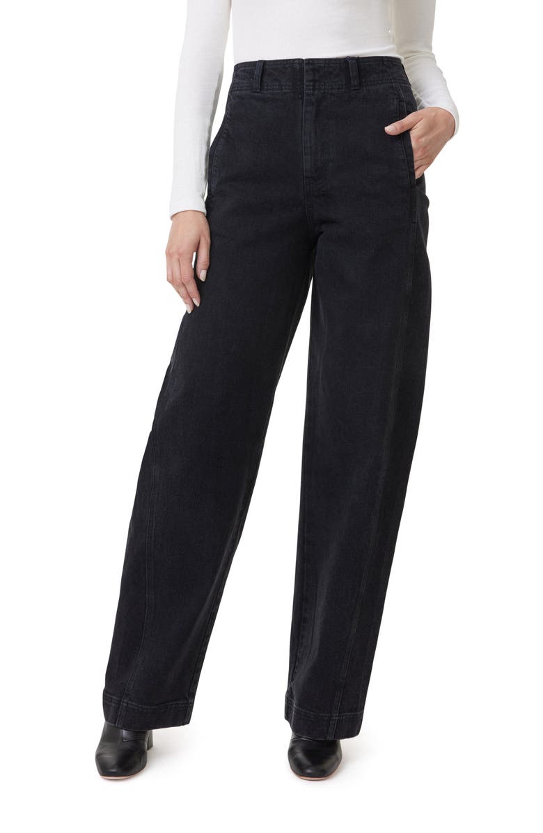 Habitual High Waist Side Panel Ankle Barrel Leg Jeans, Main, color,