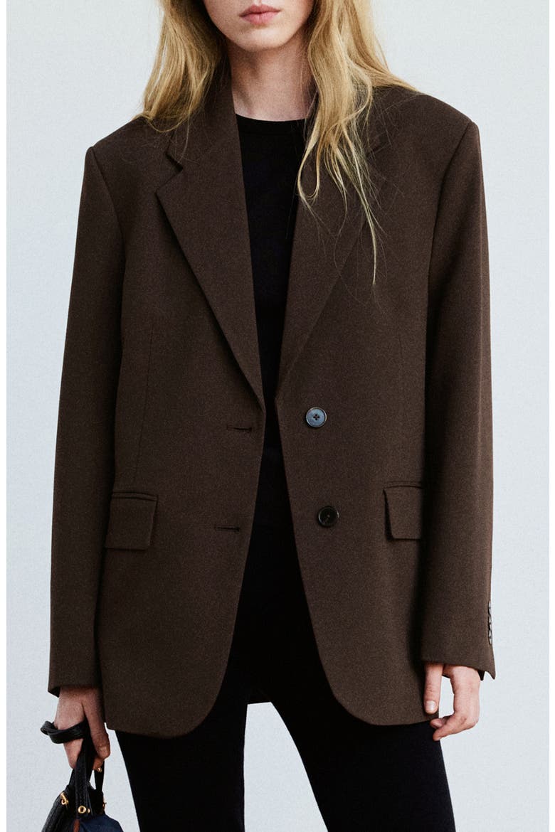 Gaby Blazer, Main, color, BROWN