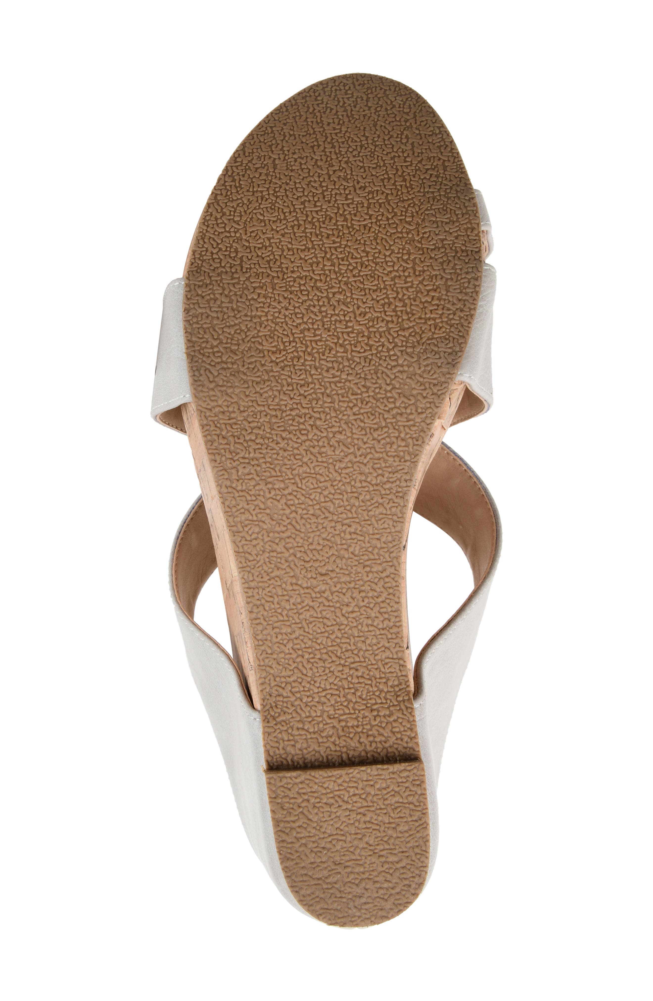 Journee Collection JOURNEE Rayna Wedge Sandal, Alternate, color, Stone