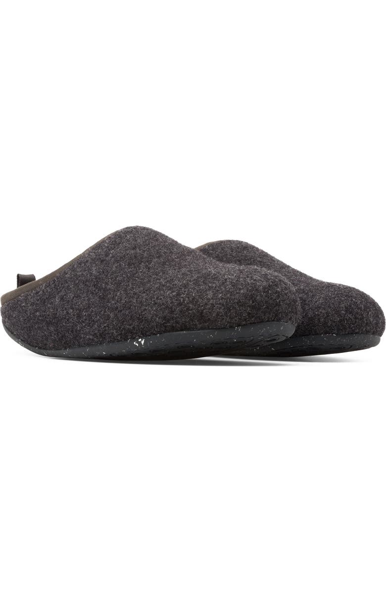 Camper Wabi Wool Slipper, Main, color, Dark Grey