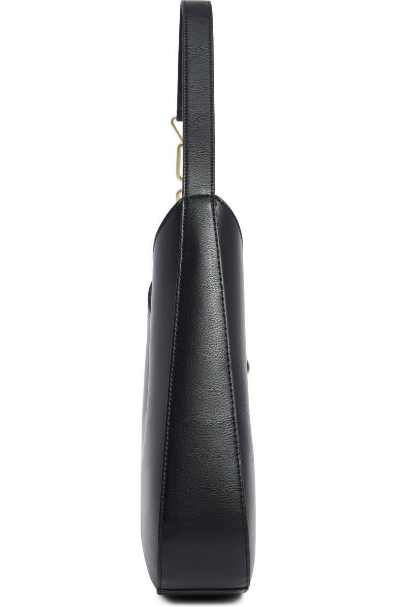 BCBG Asymmetric Hobo Bag, Alternate, color, Black