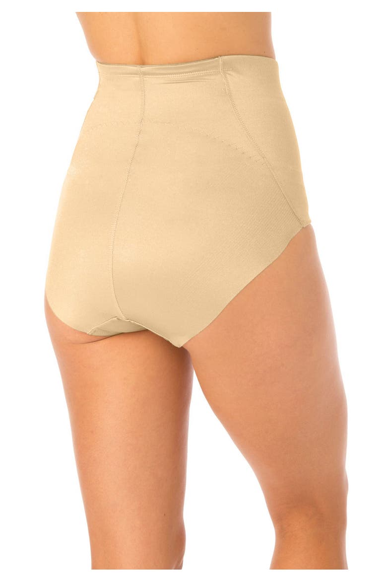 Power Shaper Firm Control High Waist Shaping Brief, Alternate, color, NUDE