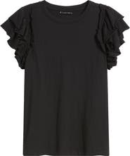 APNY Ruffle Sleeve T-Shirt