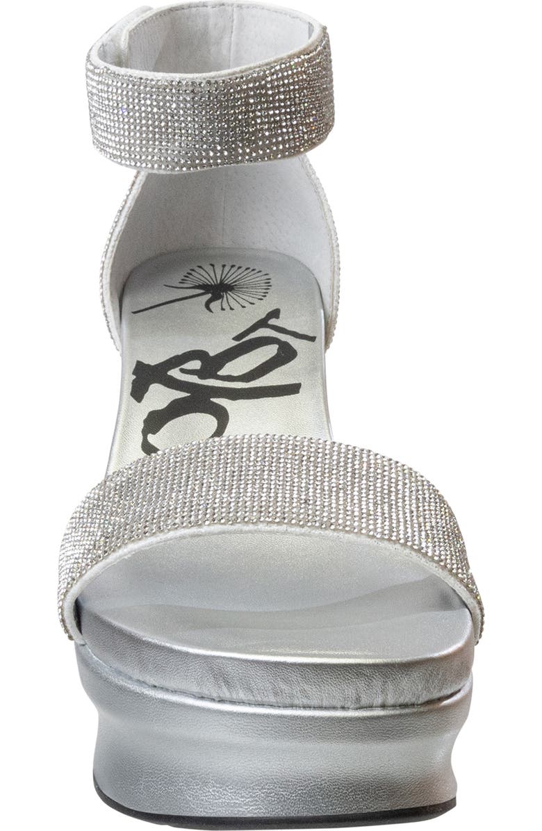OTBT Status Crystal Embellished Wedge Sandal, Alternate, color,