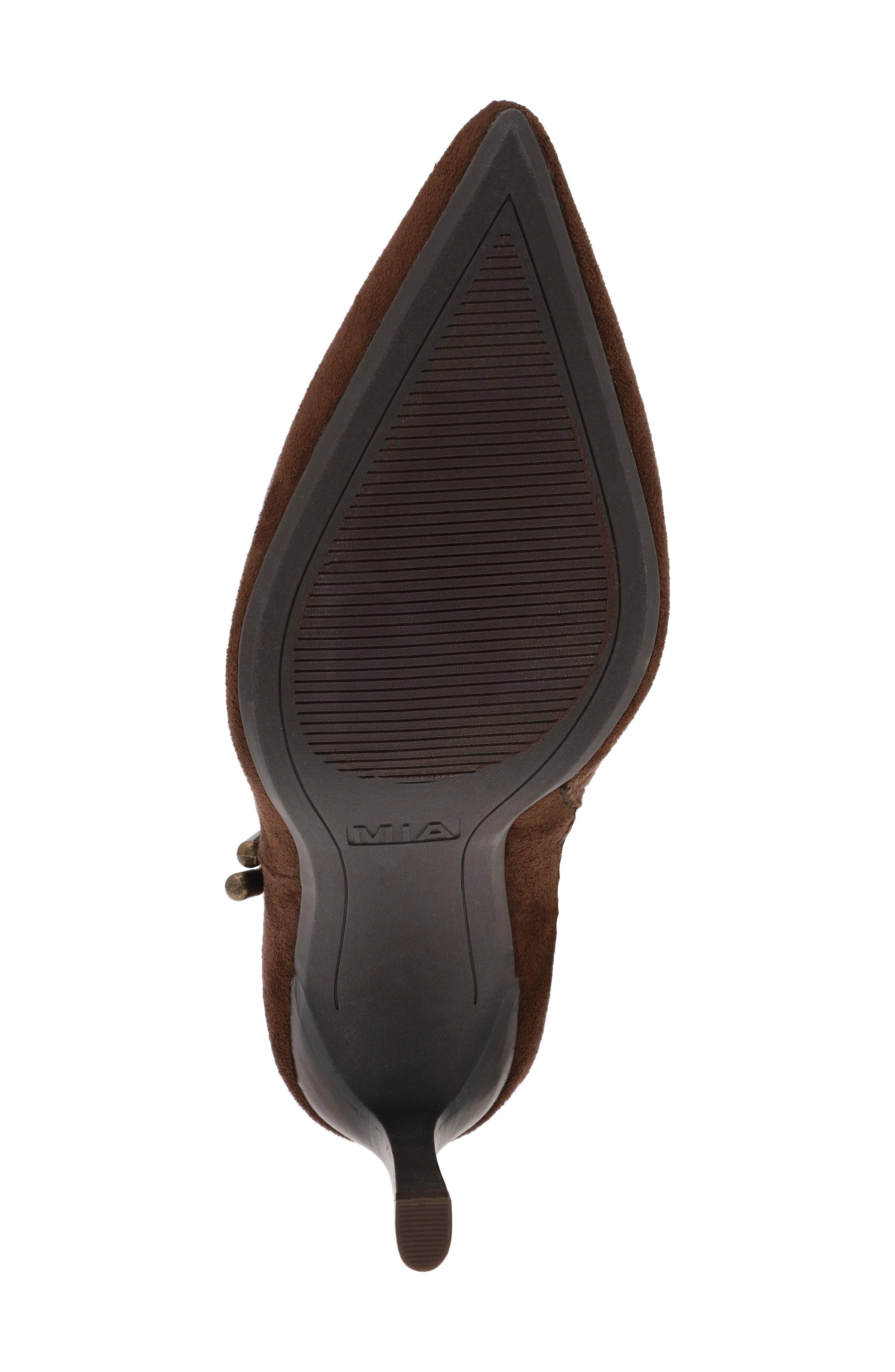 Niko Pointed Toe Knee High Boot, Alternate, color, CHOCOLATE