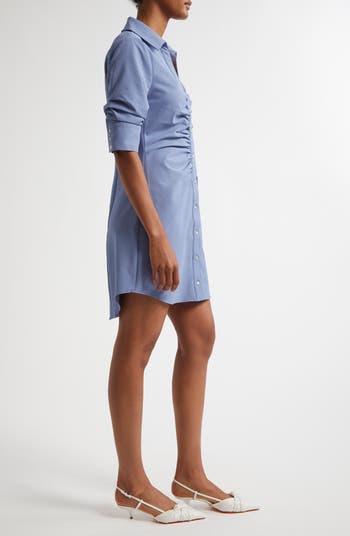 Elina Gathered Shirtdress