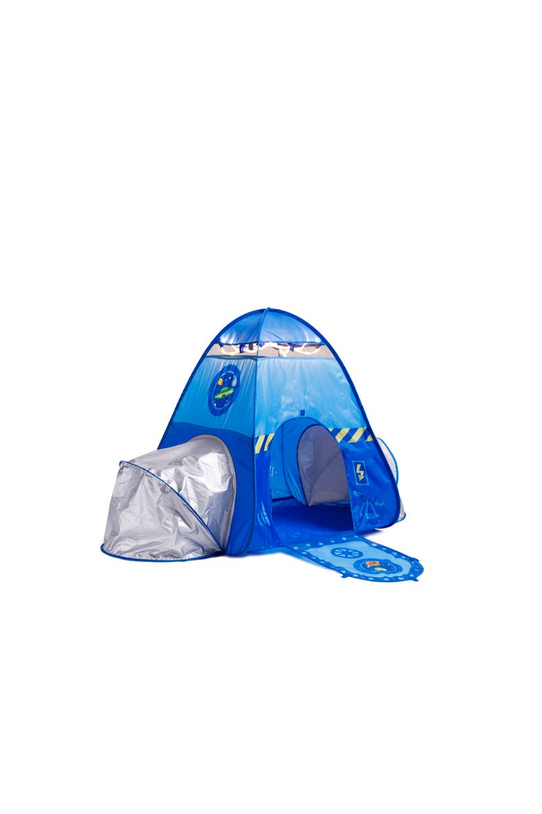 Popitup Rocket Play Tent With Lights, Alternate, color, Blue