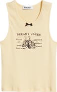 Daydreamer Dreamy Jones Cotton Graphic Tank