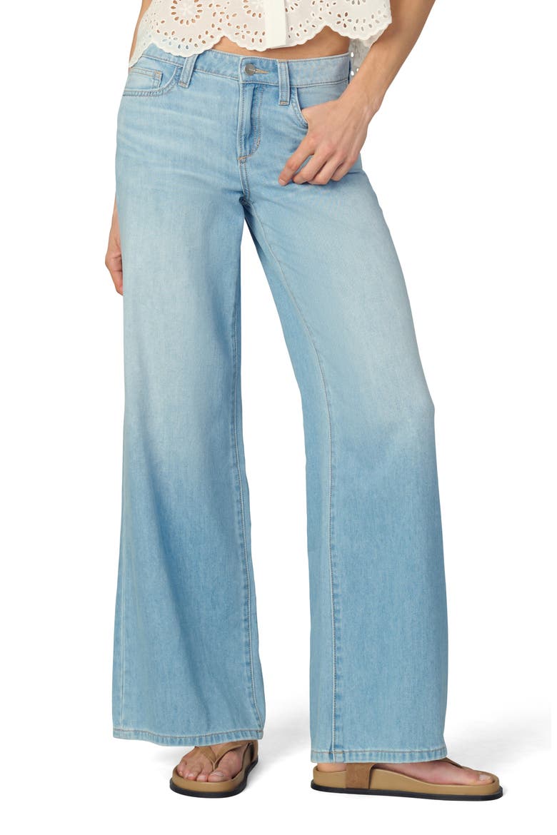 The Lou Lou Wide Leg Jeans, Main, color, DELIGHTFUL