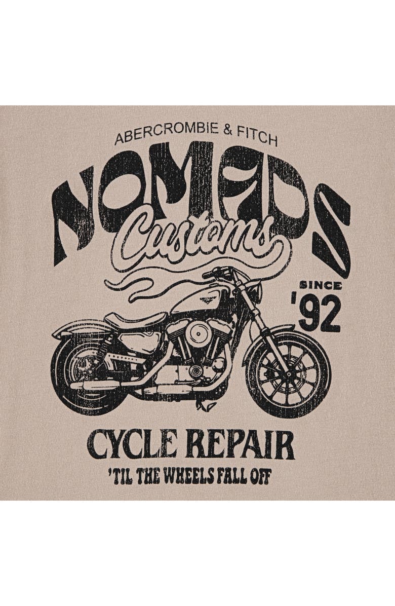 abercrombie kids Kids' Nomad Graphic T-Shirt, Alternate, color, Simply Taupe