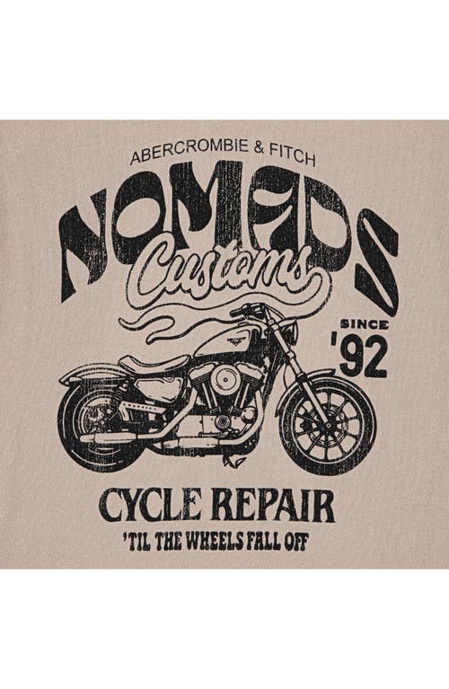 Abercrombie Kids Kids' Nomad Graphic T-shirt In Gold