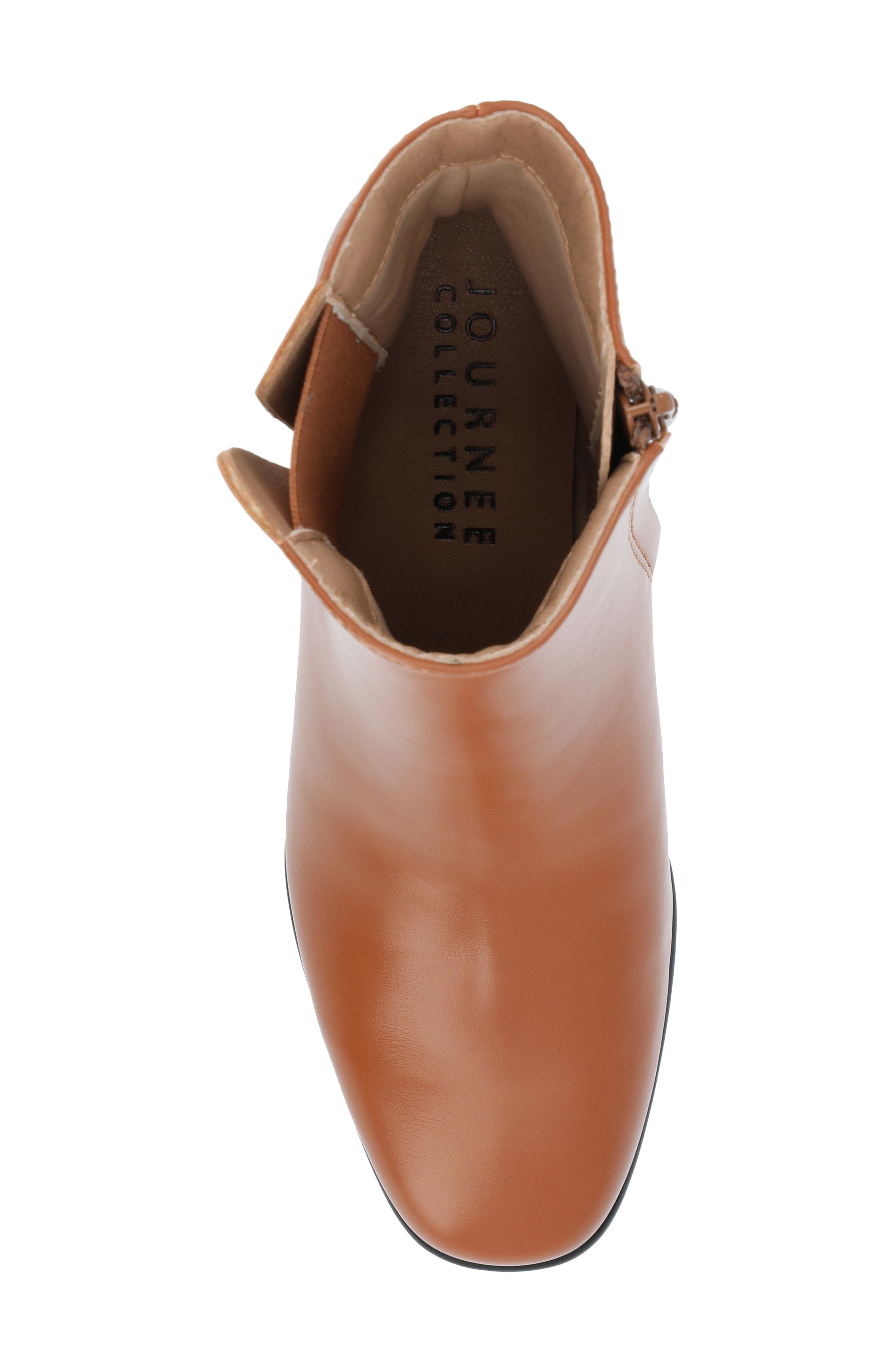 Journee Collection Kylo Boot, Alternate, color, Cognac