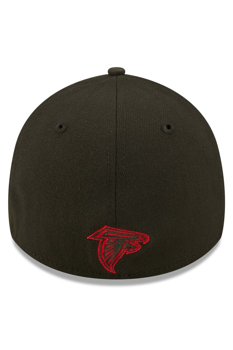 Men's New Era Black Atlanta Falcons 2022 Sideline 39THIRTY Flex Hat, Alternate, color, Black