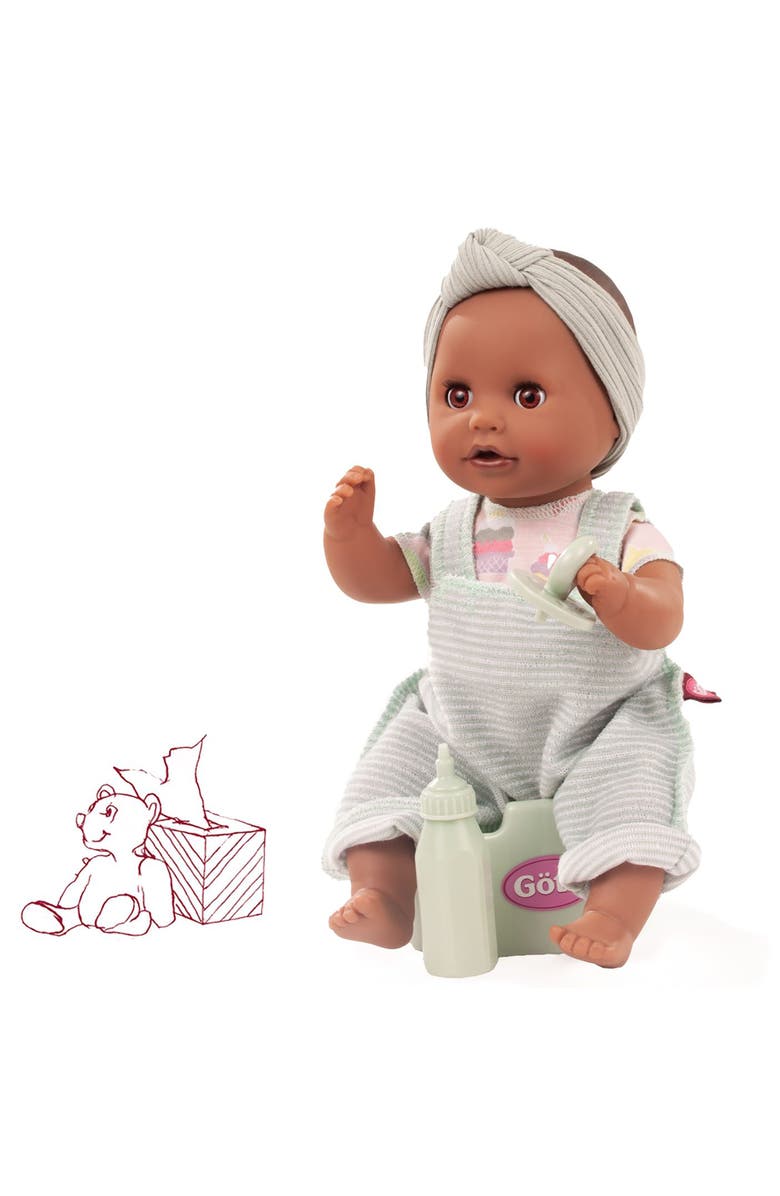 Gotz Sleepy Aquini 13" Drink & Wet Bath Baby Girl Doll, Alternate, color, 