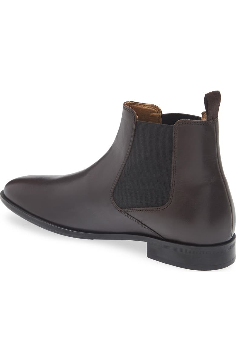 BOSS Colby Chelsea Boot, Alternate, color, Dark Brown