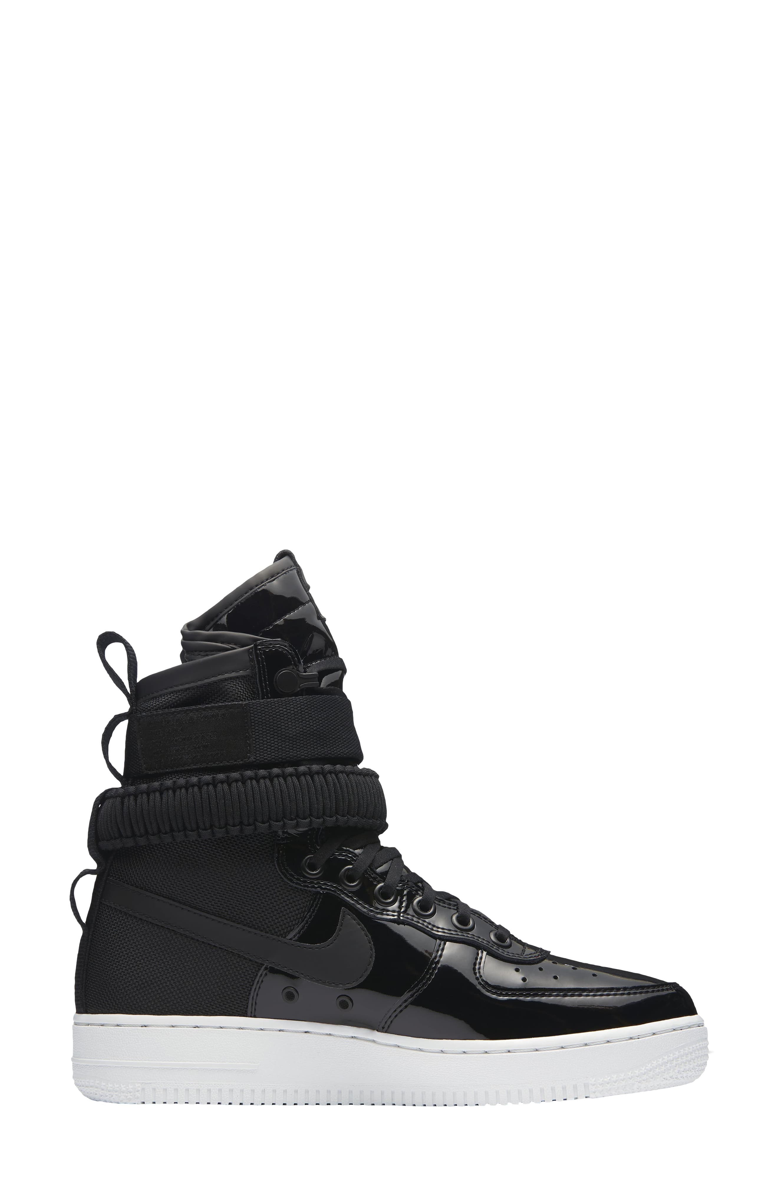 Nike SF Air Force 1 High Top Sneaker, Alternate, color, 