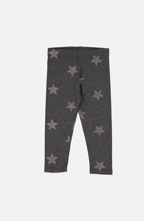Noggiwear Illuminating Stars Leggings In Charcoal