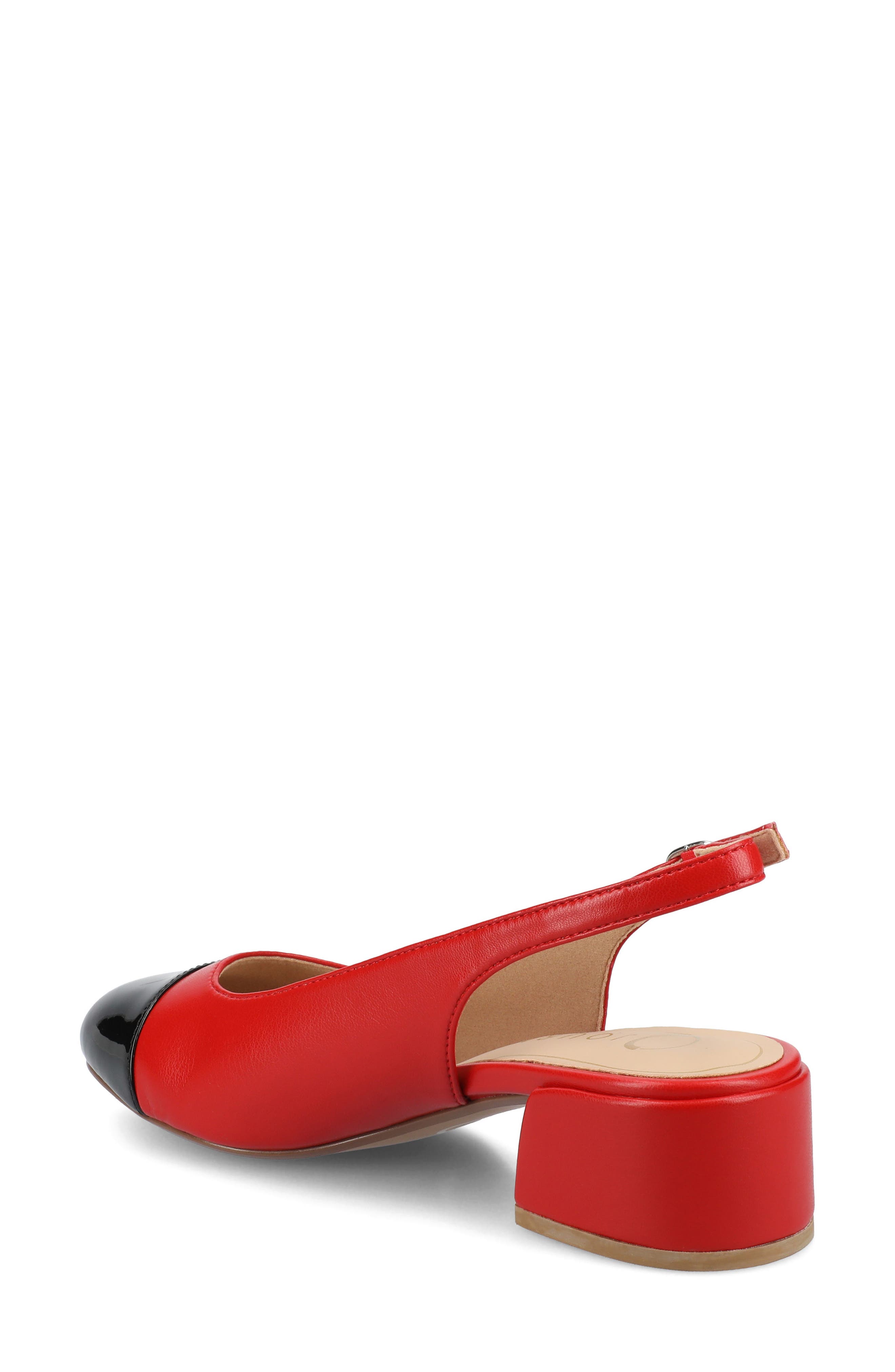 Sammie Slingback Pump, Alternate, color, RED