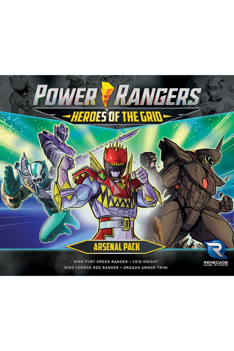 Power Rangers Heroes of the Grid Arsenal Pack, Alternate, color, Multicolored