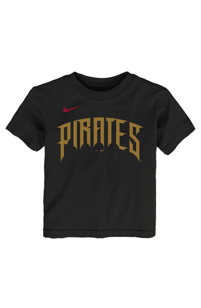 Nike Toddler Nike Paul Skenes Black Pittsburgh Pirates 2026 City Connect Name & Number T-Shirt, Alternate, color, Black