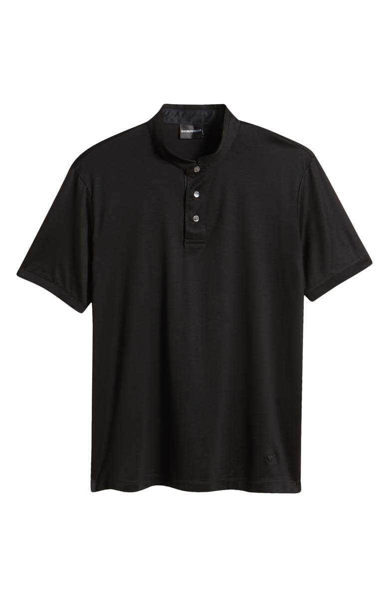 Emporio Armani Neru Jersey Polo, Alternate, color, 