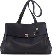 TOM FORD Large Besace Leather Messenger Bag