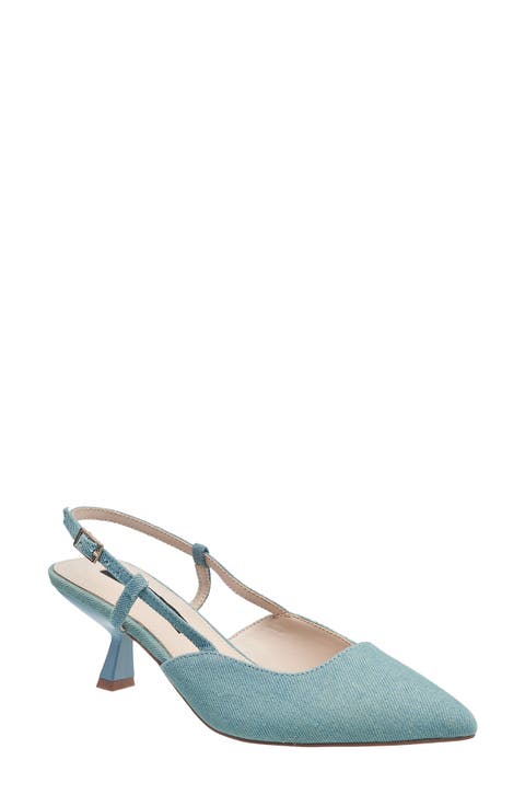 Amy Pointed Toe Slingback Pump