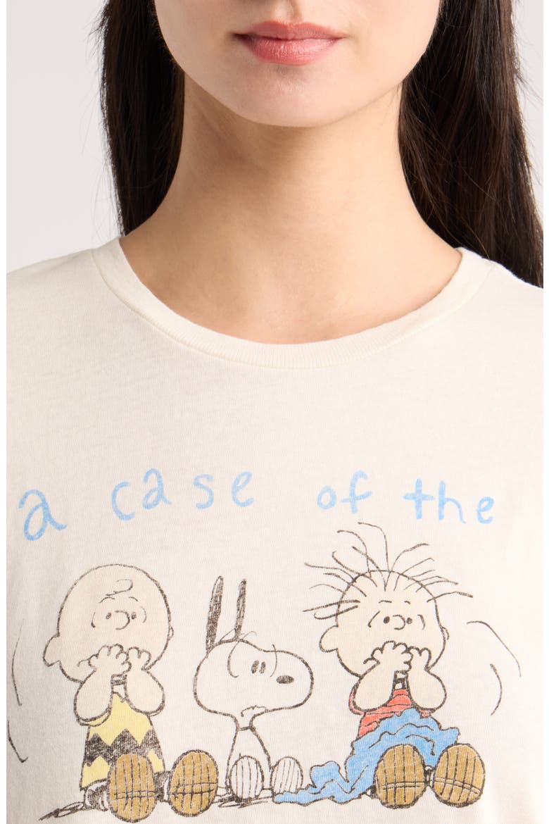 '50s Boxy Cotton Scaries T-Shirt, Alternate, color, VINTAGEWHITE