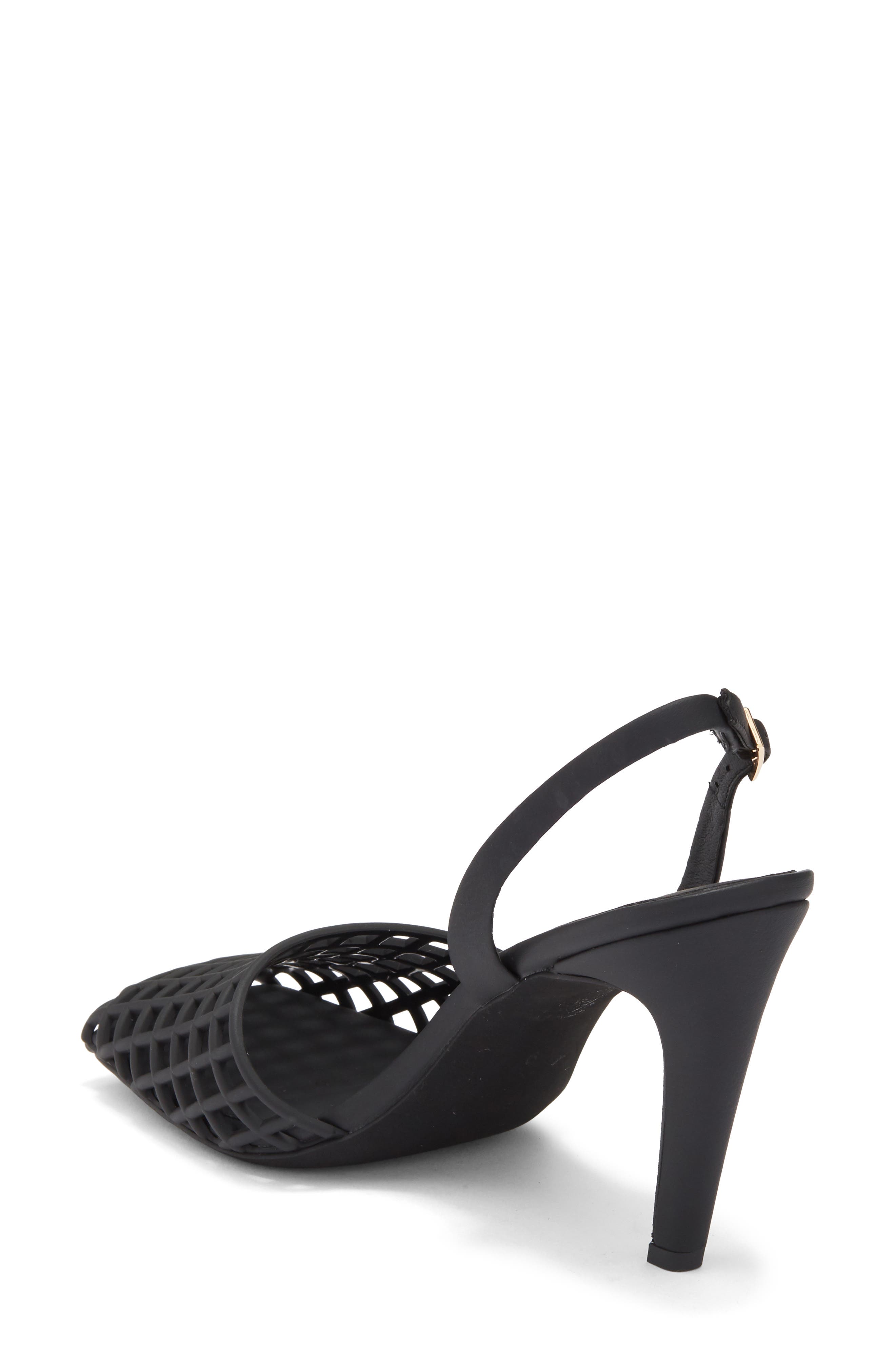 Jeffrey Campbell Aviary Slingback Jelly Pump, Alternate, color, Black Matte
