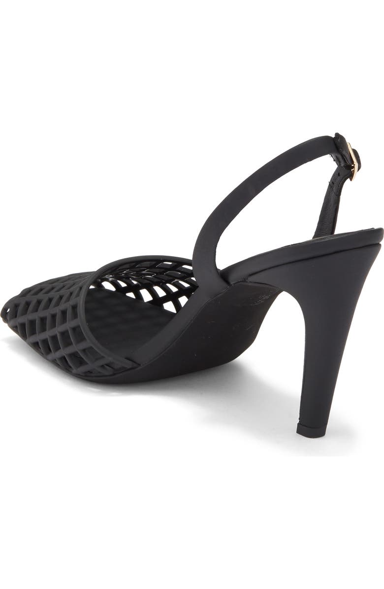 Jeffrey Campbell Aviary Slingback Jelly Pump, Alternate, color, Black Matte