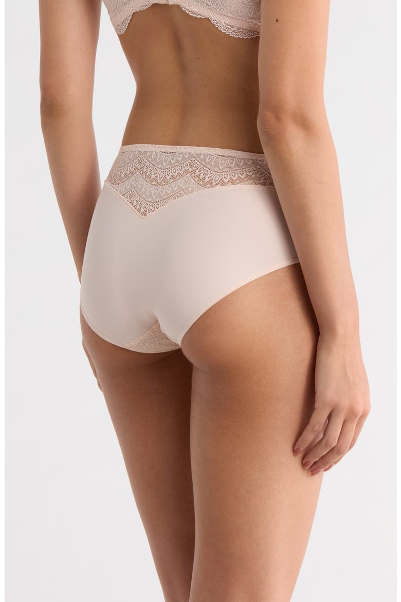 Karma High Waist Briefs, Alternate, color, PETAL POWDER