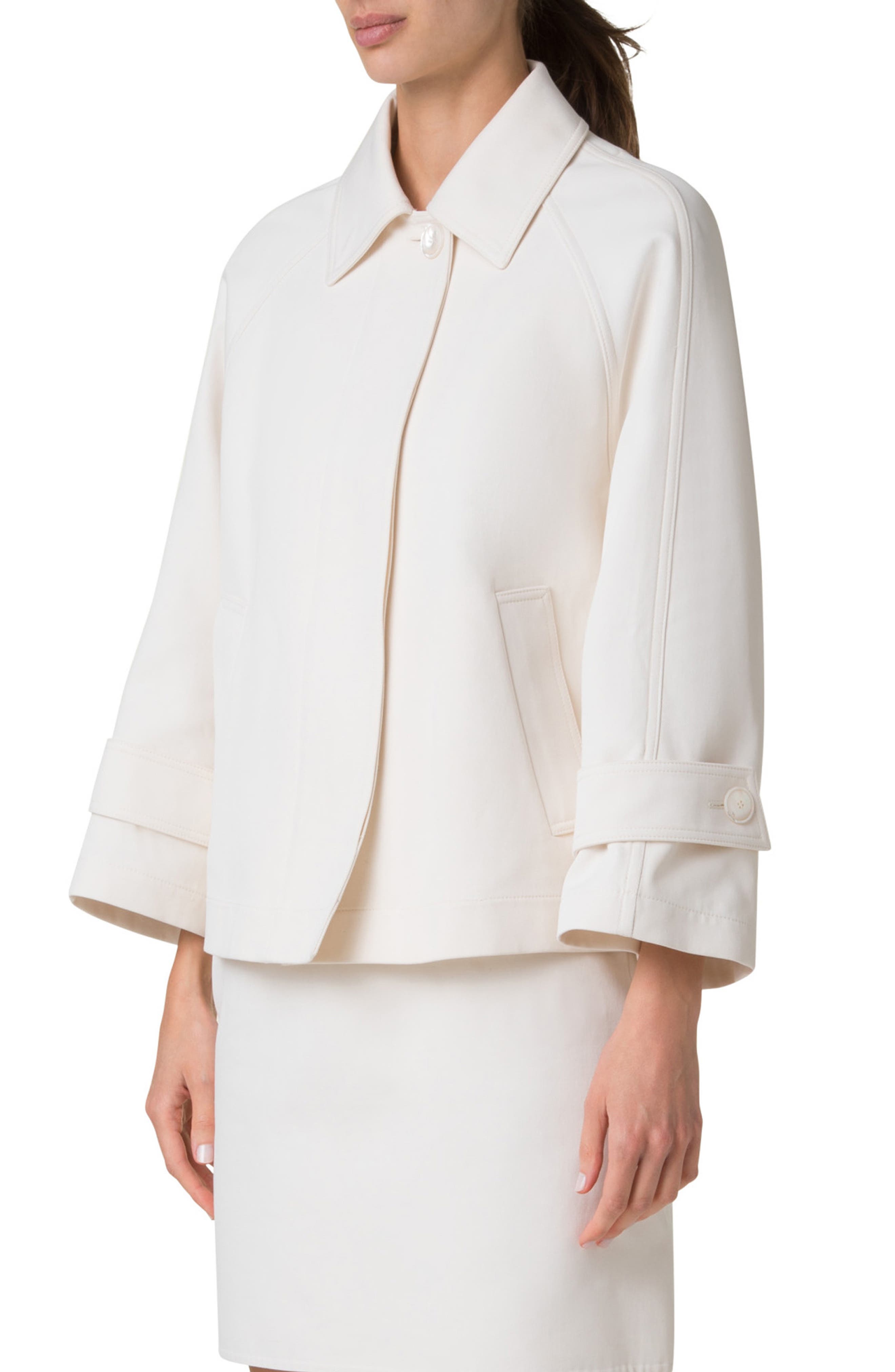 Alia Crop Trench Jacket - image 2