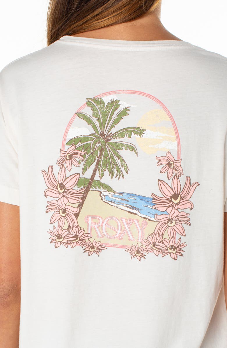 Roxy Beach Day Graphic T-Shirt, Alternate, color, 