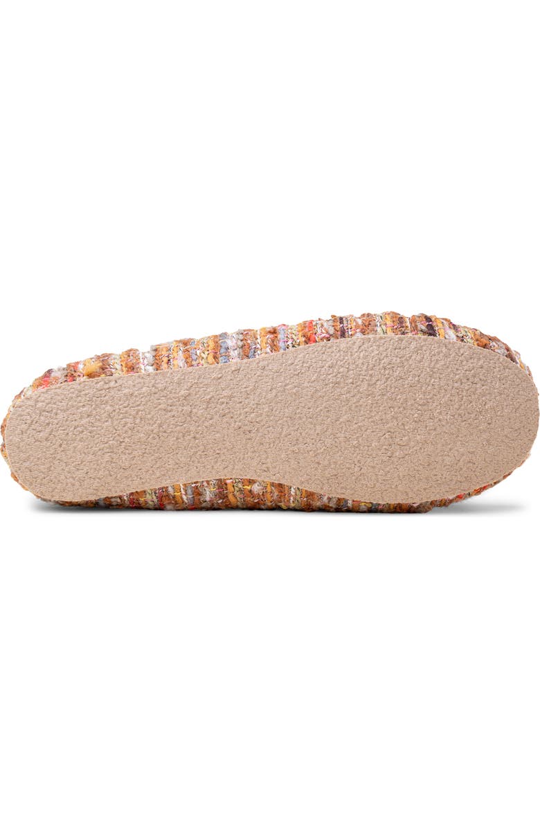 Minnetonka Cally Faux Fur Lined Slipper, Alternate, color, Brown Multi