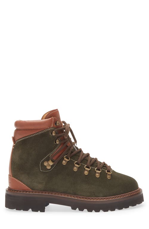 Ralph Lauren Purple Label Halpin Lace-up Boot In Green