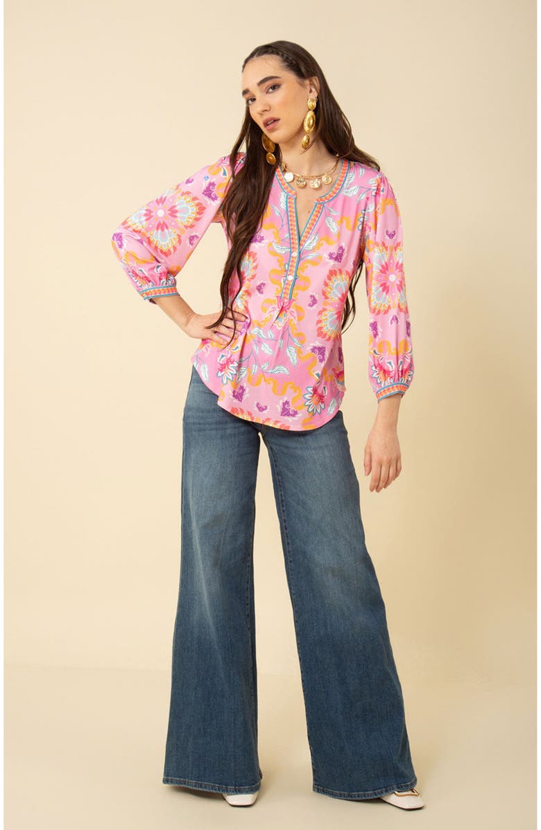 Hale Bob Savannah Jersey Top, Alternate, color,